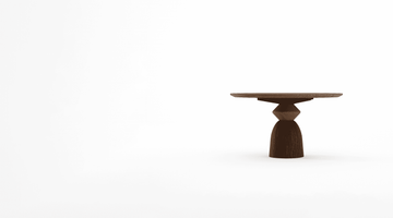 Staccato Round Coffee Table Amber Cocoa by KARPENTER - view 6