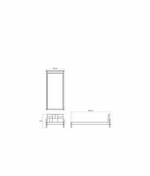 Katchwork Single Size Bed by KARPENTER - view 5