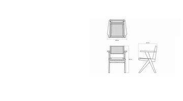 Armchair w Natural Rattan by KARPENTER - view 8