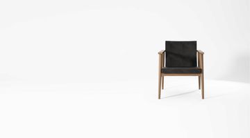 Easy Chair w Leather by KARPENTER - view 4