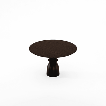 Staccato Round Dining Table 120 Kuro Wenge by KARPENTER - view 3