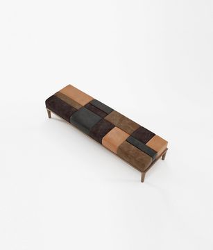 Katchwork Bench for Bed by KARPENTER - view 3