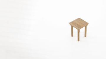 Tenon Square Stool by KARPENTER - view 7
