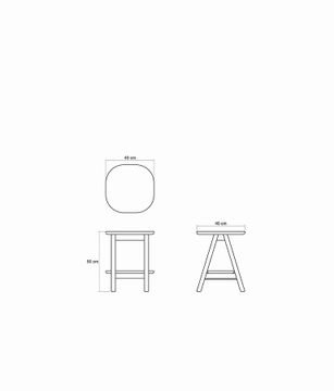 Curbus Side Table by KARPENTER - view 5