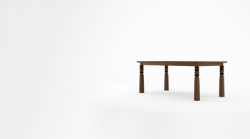 Staccato Rectangular Dining Table 200 Amber Cocoa by KARPENTER - view 6