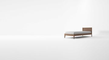 Vintage Single Size Bed by KARPENTER - view 4