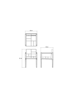 Katchwork Armchair by KARPENTER - view 5