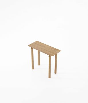 Tenon Console Table 90 by KARPENTER - view 3