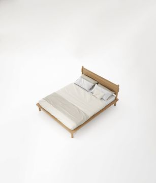 Tenon Queen Size Bed Headboard by KARPENTER - view 3