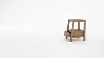 Side Table w Drawer by KARPENTER - view 7