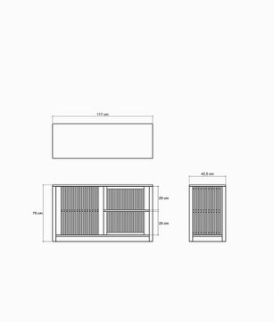 Ray Horizontal Divider 117 by KARPENTER - view 5