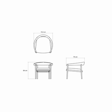 Easy Chair w Leather by KARPENTER - view 5