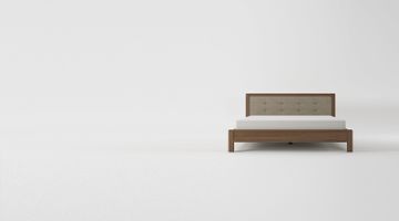 Circa17 King Size Bed Fabric Headboard No Storage by KARPENTER - view 6