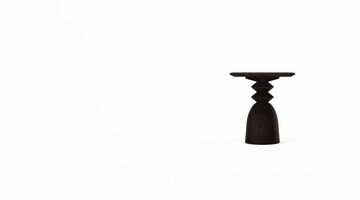 Staccato Square Side Table Kuro Wenge by KARPENTER - view 5