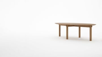 Tenon Oval Coffee Table 140 by KARPENTER - view 8
