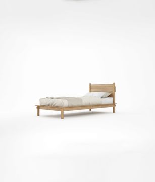 Tenon Single Size Bed Headboard by KARPENTER - view 2