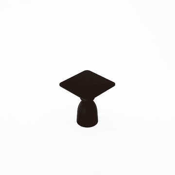 Staccato Square Side Table Kuro Wenge by KARPENTER - view 3