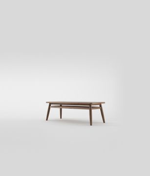 Twist Rectangular Coffee Table 120 by KARPENTER - view 2