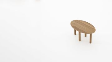 Tenon Oval Coffee Table 75 by KARPENTER - view 7