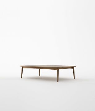 Grasshopper Outdoor Rectangular Coffee Table 135 by KARPENTER - view 2