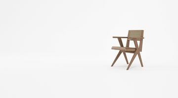 Armchair w Natural Rattan by KARPENTER - view 6