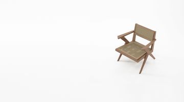 Easy Chair w Natural Rattan by KARPENTER - view 7