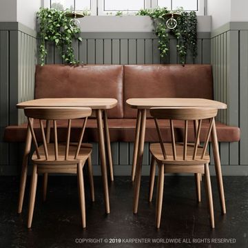 Twist Square Dining Table 80 by KARPENTER - view 7