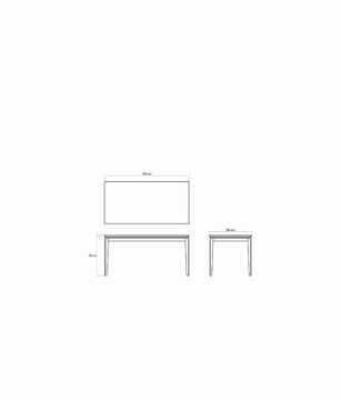 Twenty Twenty Rectangular Dining Table 160 by KARPENTER - view 5