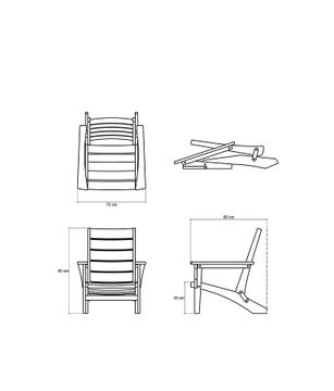 Idle Moose Folding Armchair by KARPENTER - view 5
