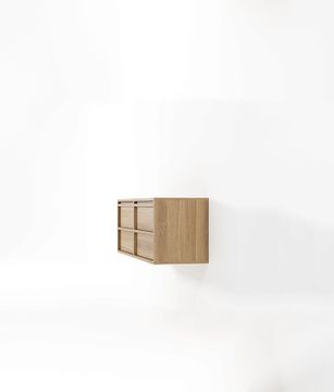 Aequilibris Hanging Cabinet with 4 Drawers by KARPENTER - view 4