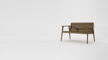 Vintage Outdoor Sofa 2 Seaters by KARPENTER - view 7