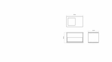 Circa17 Hanging Bedside Table by KARPENTER - view 8