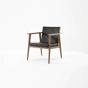 Easy Chair w Leather by KARPENTER - view 2