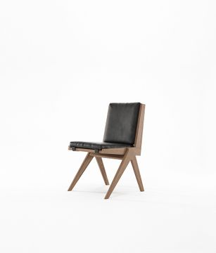 Chair w Leather by KARPENTER - view 2