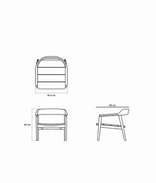 Grasshopper Outdoor Easy Chair by KARPENTER - view 5