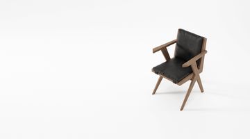 Armchair w Leather by KARPENTER - view 7