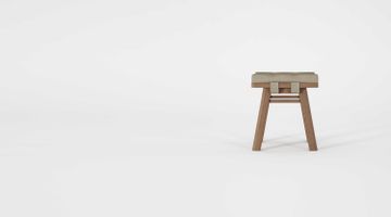 Circa17 Stool with Cushion by KARPENTER - view 5