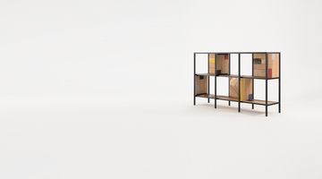 Planke Horizontal Rack 6 Compartments by KARPENTER - view 7