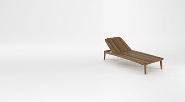Grasshopper Outdoor Sunbed by KARPENTER - view 8