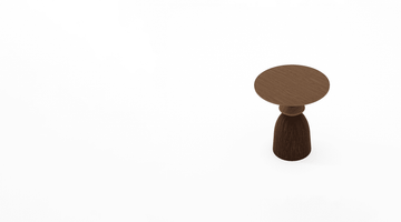 Staccato Round Side Table Amber Cocoa by KARPENTER - view 7