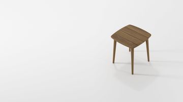 Grasshopper Outdoor Square Dining Table 70 by KARPENTER - view 8