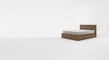 Circa17 Queen Size Bed Solid Headboard by KARPENTER - view 7