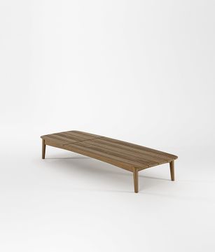 Grasshopper Outdoor Sunbed by KARPENTER - view 4