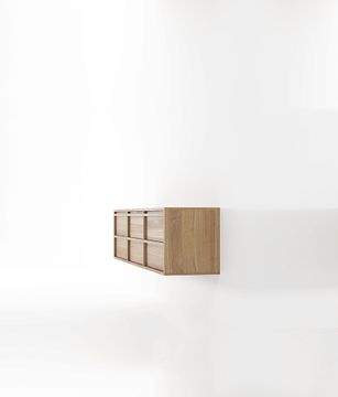 Aequilibris Hanging Cabinet with 6 Drawers by KARPENTER - view 3