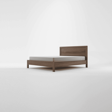 Circa17 Queen Size Bed Solid Headboard No Storage by KARPENTER - view 2
