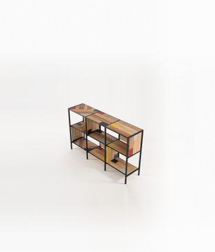 Planke Horizontal Rack 6 Compartments by KARPENTER - view 3