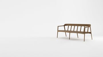 Grasshopper Outdoor Sofa 2 Seaters by KARPENTER - view 7