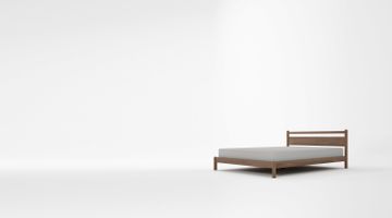 Taku Queen Size Bed by KARPENTER - view 7