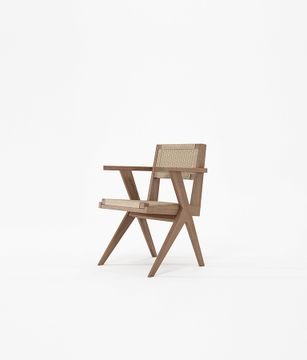 Armchair w Natural Paper Cord by KARPENTER - view 2