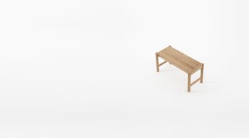 Taku Bench 90 by KARPENTER - view 3
